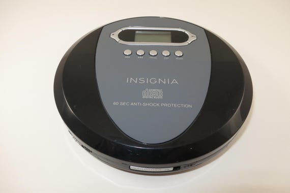 Vintage Insignia CD Walkman with Digital Display, 60 Sec Anti-Shock Protection