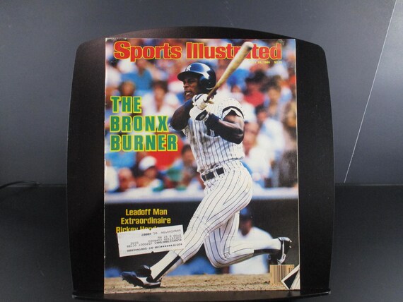 Vintage July 28, 1986 Sports Illustrated Magazine Bronx Burner Ricky Henderson NYY Yankees  Excellent Condition