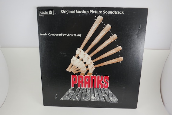 Vintage 1982 Vinyl LP Record Pranks Motion Picture Soundtrack Near Mint Condition
