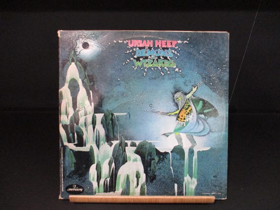 Vintage 1972 LP Record Demons and Wizards Uriah Heep Excellent Condition 67766