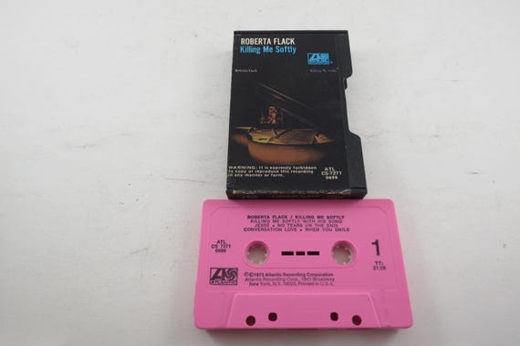 Vintage Roberta Flack Cassette Tape - Killing Me Softly, First Take