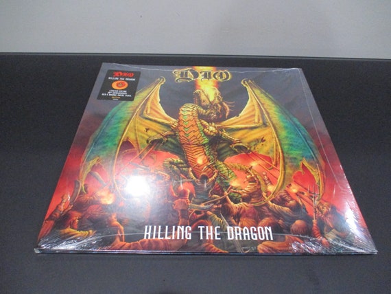 Vinyl LP Record Dio Killing the Dragon RSD Pressing MINT Condition Still Factory Sealed with Hype Sticker 72034