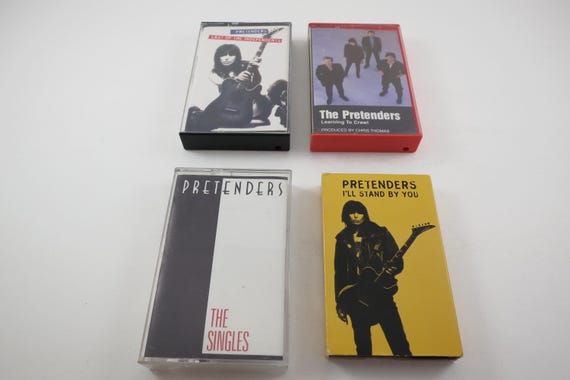 Vintage 1980's The Pretenders Cassette Tapes The Singles Learning to Crawl Self Get Close Titled Greatest Last Independent Sold Individually