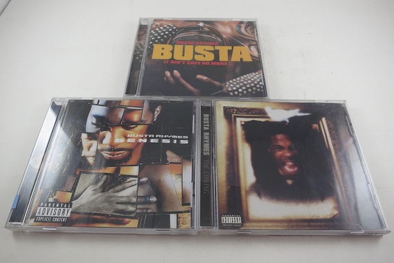 90's Busta Rhymes CDs -It Ain't Safe No More The Coming Genesis