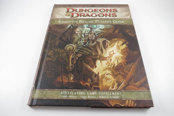 Dungeons & Dragons: Forgotten Realms Player's Guide Hardcover 4th Edition