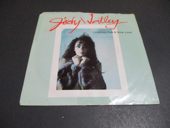 Vintage 1987 Vinyl 45 RPM Record Looking for A New Love Jody Watley Excellent Condition In Original Picture Sleeve 0673