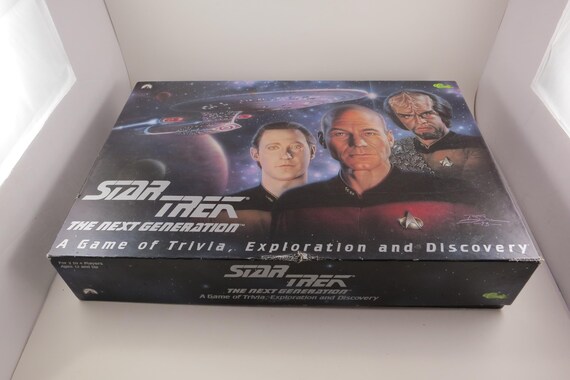 Vintage 1993 Classic Star Trek The Next Generation Board Game 100% Complete Excellent Condition