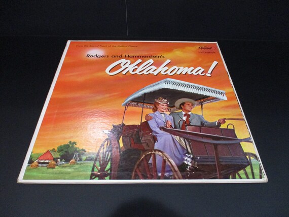 Vintage 1959 Vinyl LP Record Rodgers and Hammerstein's Oklahoma From the Motion Picture Soundtrack Excellent Condition 67759