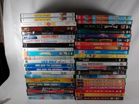 Kids DVD Movies Sold Individually