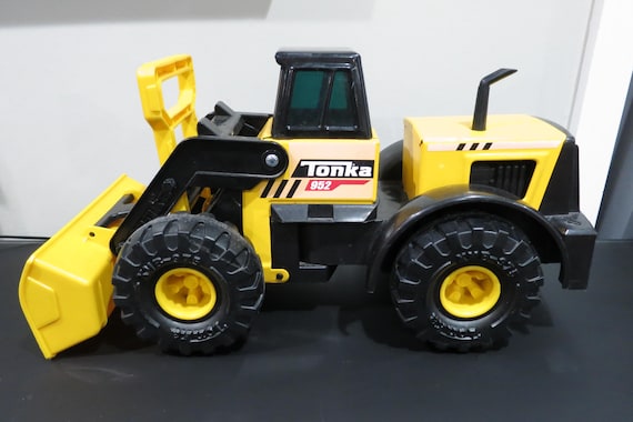 Vintage Mighty Tonka Front End Loader 952 Pressed Steel Works Perfectly