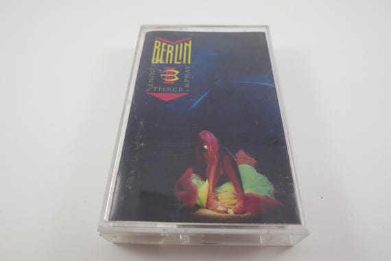 Vintage 1986 Cassette Tape Count Three and Pray Berlin Take My Breath Away