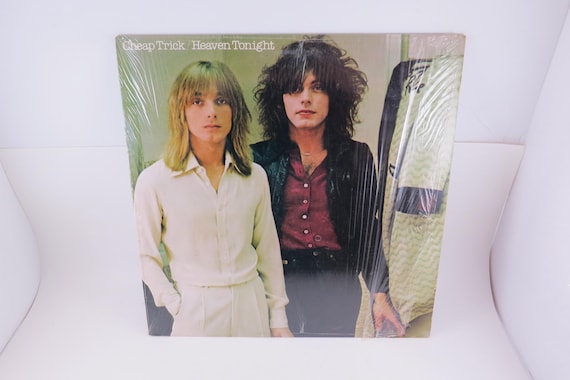 Vintage 1978 Cheap Trick Heaven Tonight Vinyl LP - Near Mint Cover