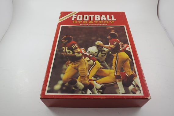 Vintage 1972 Avalon Hill Sports Illustrated Board Game Football Strategy Bookshelf Game