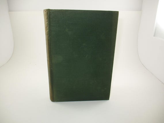 Vintage 1947 Hardcover Book Green Memories The Story of Geddes Mumford Numbered First Edition by Lewis Mumford Very Good Condition