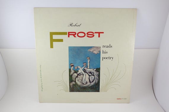 Vintage 1957 Vinyl LP Record Robert Frost Reads His Poetry Excellent Condition 71253