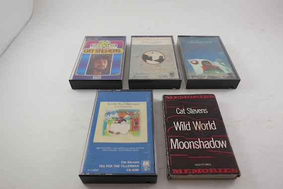 Vintage 1980s Cat Stevens Cassette Tape: Greatest Hits, Mona Bone Jakon