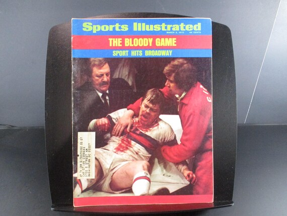 Vintage March 5, 1973 Sports Illustrated Magazine Rugby The Bloody Game John Lithgow Excellent Condition