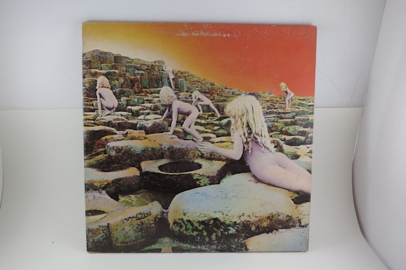 Vintage 1973 Led Zeppelin 'Houses of the Holy' LP Vinyl, RL Mastered