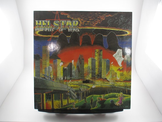 Vintage 1995 Heavy Metal Vinyl LP Record Helstar Multiples of Black Excellent Condition Original Pressing 65620