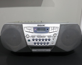 1980's Panasonic RX-CT840 Portable Stereo Boom Box Great Sound