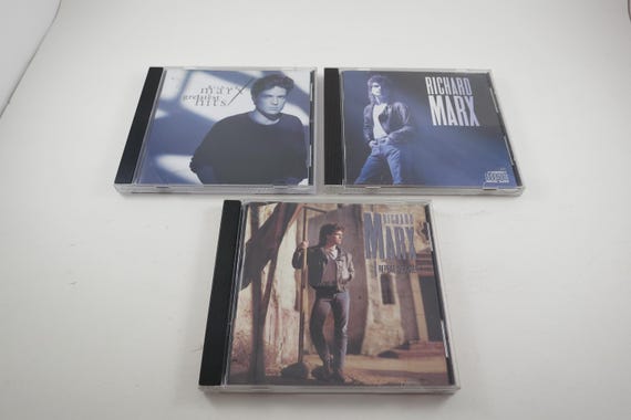 CD 80's/1990's Richard Marx CD's Self Titled Repeat Offender Rush Street Greatest Hits Sold Individually