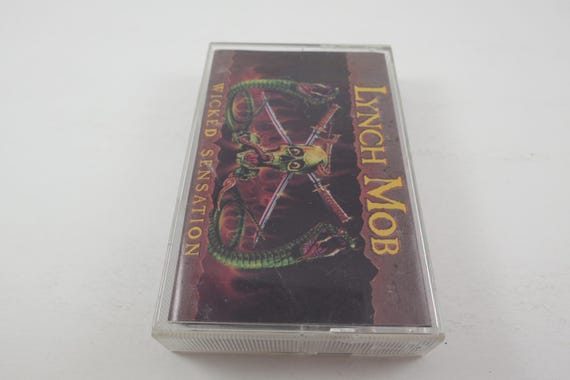 Vintage 1990 Cassette Tape Wicked Sensation Lynch Mob