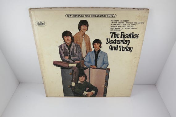 Vintage 1966 Vinyl LP Record The Beatles Yesterday and Today Stereo Pressing Excellent Condition 71160