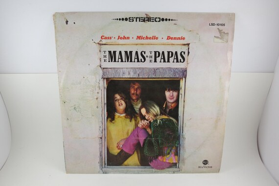 1966 Vinyl LP Record The Mamas and the Papas Self Titled German Import Pressing Excellent Condition