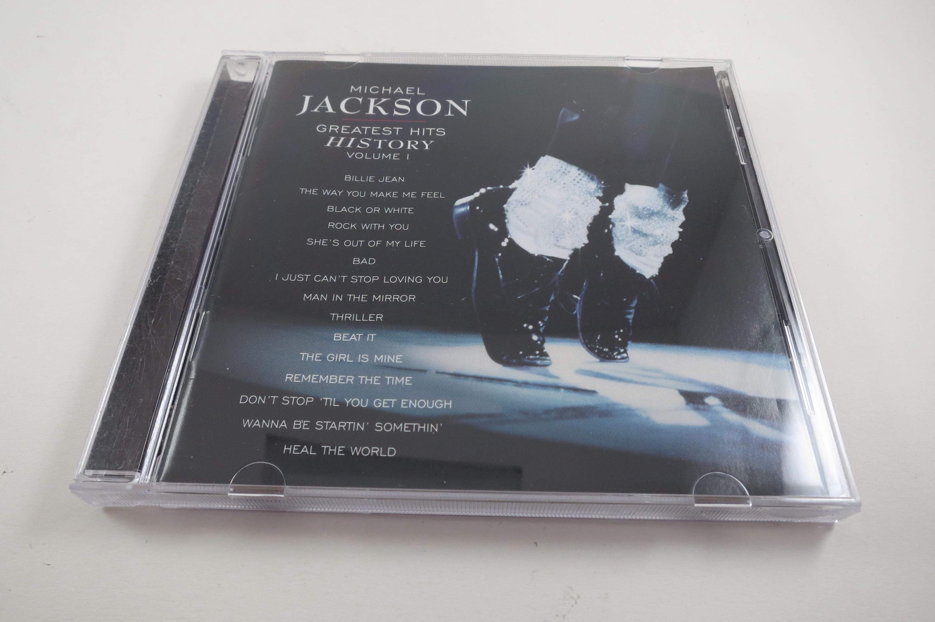 Vintage Michael Jackson Cds: Thriller, Bad, Dangerous, History - Etsy