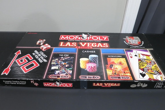 Vintage Monopoly Las Vegas Edition, 2000, Complete