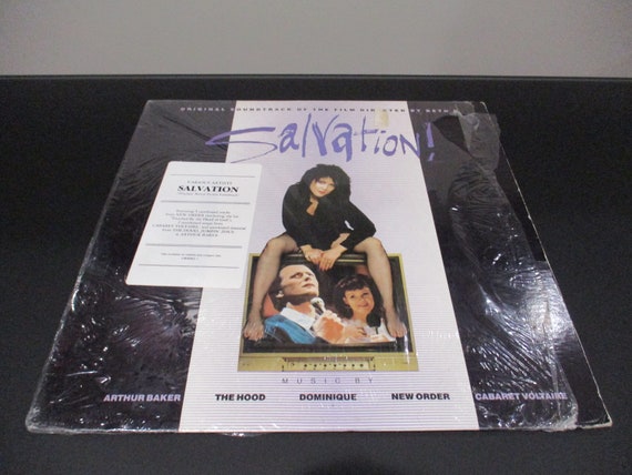 Vintage 1988 Vinyl LP Record Salvation! Original Motion Picture Soundtrack Excellent Condition New Order 65535