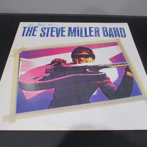 Vintage 1983 Vinyl LP Record The Best of The Steve Miller Band Japanese Pressing Excellent Condition 57495