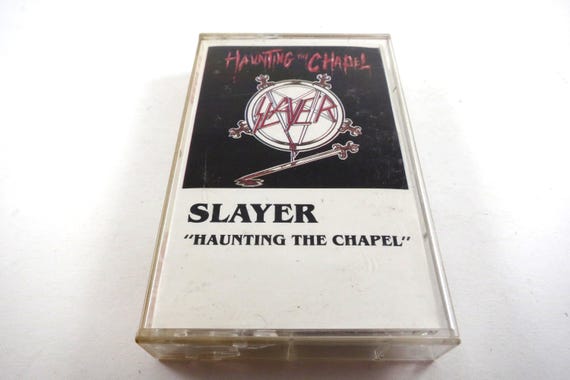 Vintage 1987 Cassette Tape Haunting the Chapel Slayer Heavy Metal