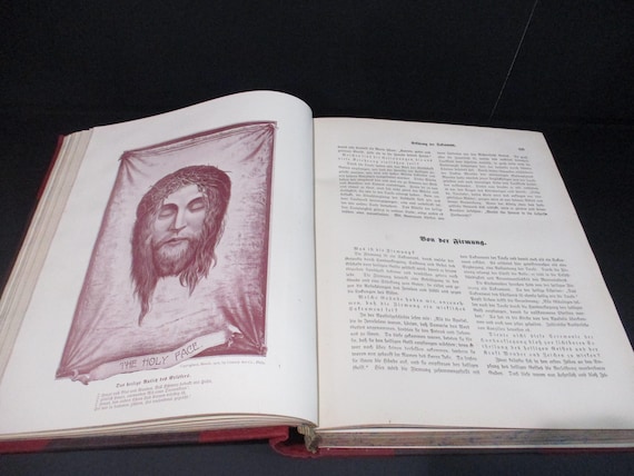 Fabulous 1914 Stimme der Katholischen Kirche Catholic Catechism In German Pope Benedict XV 12 Inches Tall Very Good Original Condition
