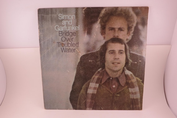 Vintage Simon and Garfunkel Vinyl LP: Bridge Over Troubled Water