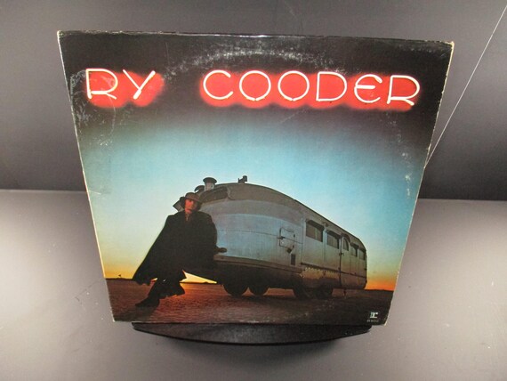 Vintage 1970 Vinyl LP Record Ry Cooder Excellent Condition Self Titled White Label Promo Pressing Rare 55032