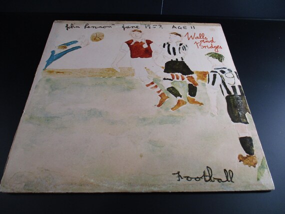 Vintage 1974 Vinyl LP Record Walls and Bridges John Lennon Excellent Condition 69405