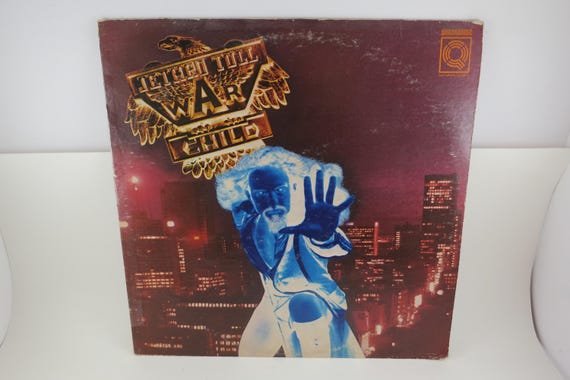 Vintage 1974 LP Vinyl Record Jethro Tull War Child Very Good Condition  Quadraphonic Pressing