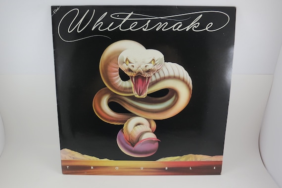 Vintage 1983 Vinyl LP Record Trouble Whitesnake Excellent Condition UK Pressing 71473