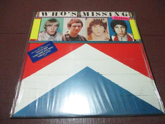 Vintage 1985 LP Record Who's Missing The Who Excellent Condition In Shrink Hype Sticker 50321