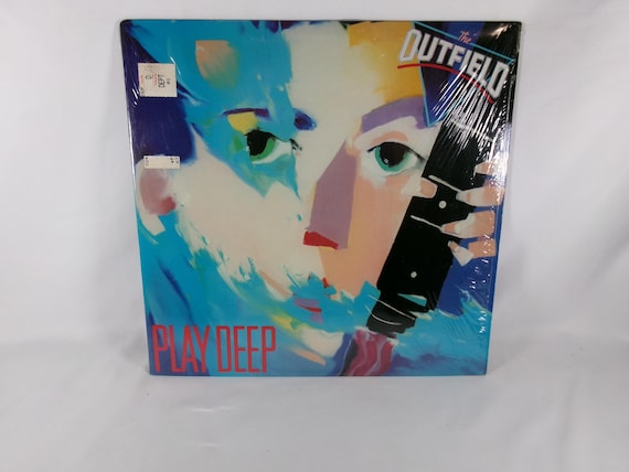 1985 Vinyl LP Record Play Deep The Outfield In Shrink EX+