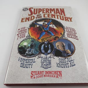 2000 DC Superman End of the Century Hardcover with Dust Jacket