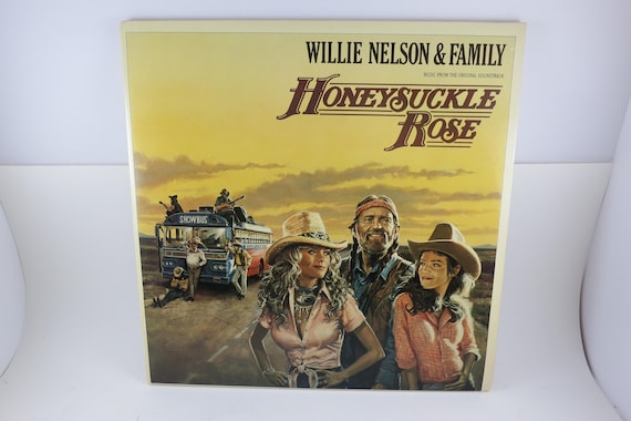1980 Vinyl LP Record Willie Nelson & Family Honeysuckle Rose Excellent Condition 72172
