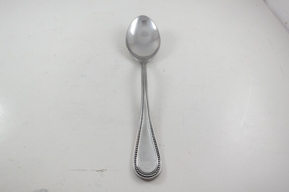 Towle Beaded Antique Stainless Steel Tablespoon - Germany 18/8