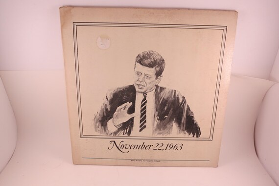 1963 JFK Assassination ABC Radio Vinyl LP: Rare Historical Record