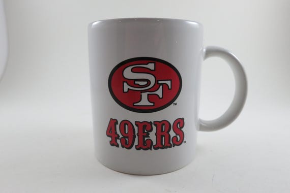 Vintage San Francisco 49ers Coffee Mug Old Logo
