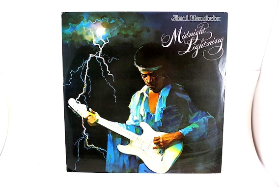 1976 Jimi Hendrix Midnight Lightning Vinyl LP Record Australian Pressing EX