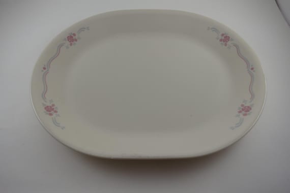 Corelle English Breakfast Serving Platter: 10x12 Oval Plate