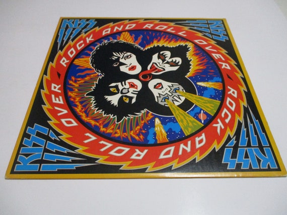 1977 Vinyl LP Record Kiss Rock and Roll Over Excellent Condition 72456