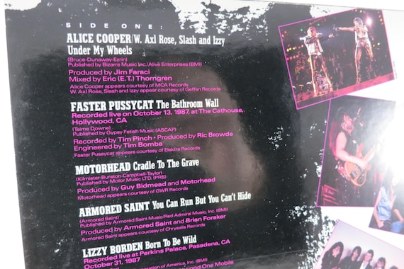 Vintage 1988 Vinyl LP Record The Decline Of Western Civilization Part II: The Metal Years Soundtrack